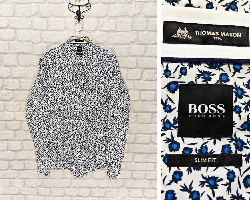 HUGO BOSS Slim fit Оригинална мъжка риза L