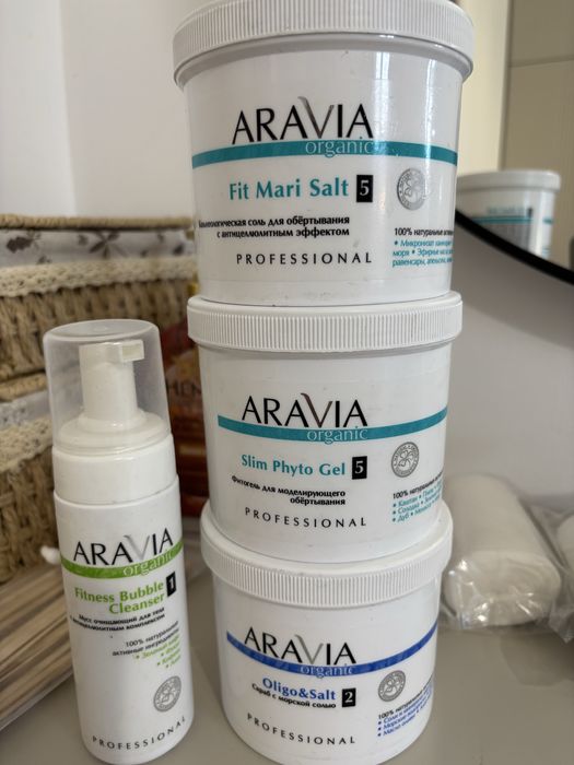 Гель, соль, скраб