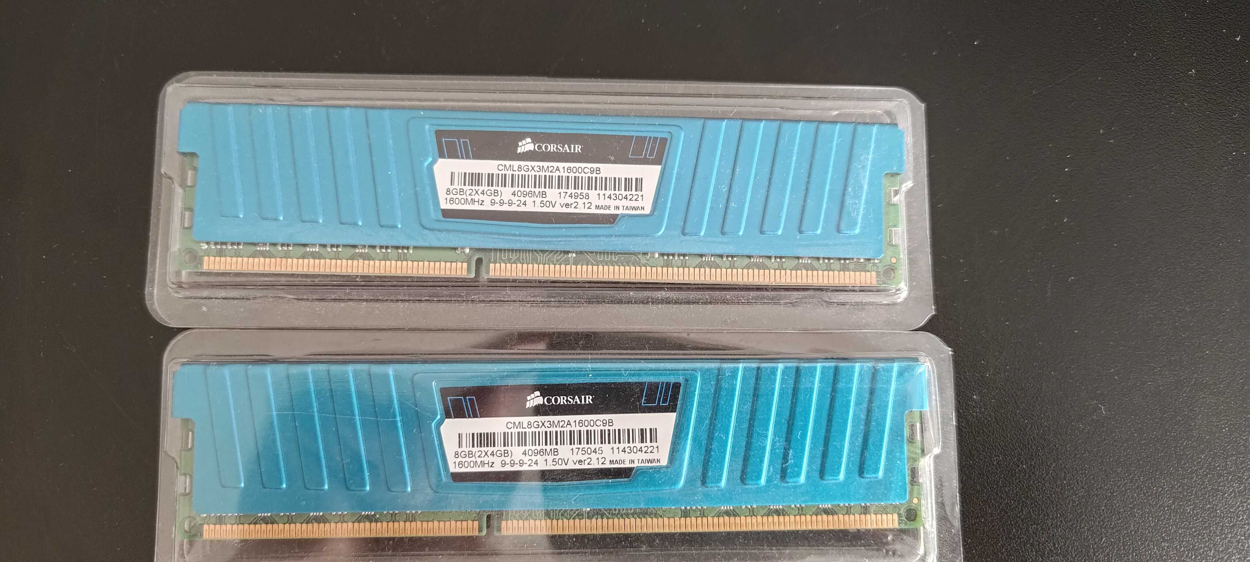 Рам Corsair Vengeance LP 8 GB (2x4) 1600Mhz