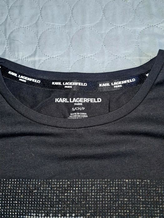 Нова Черна Тениска Karl Lagerfeld - 59 лв.