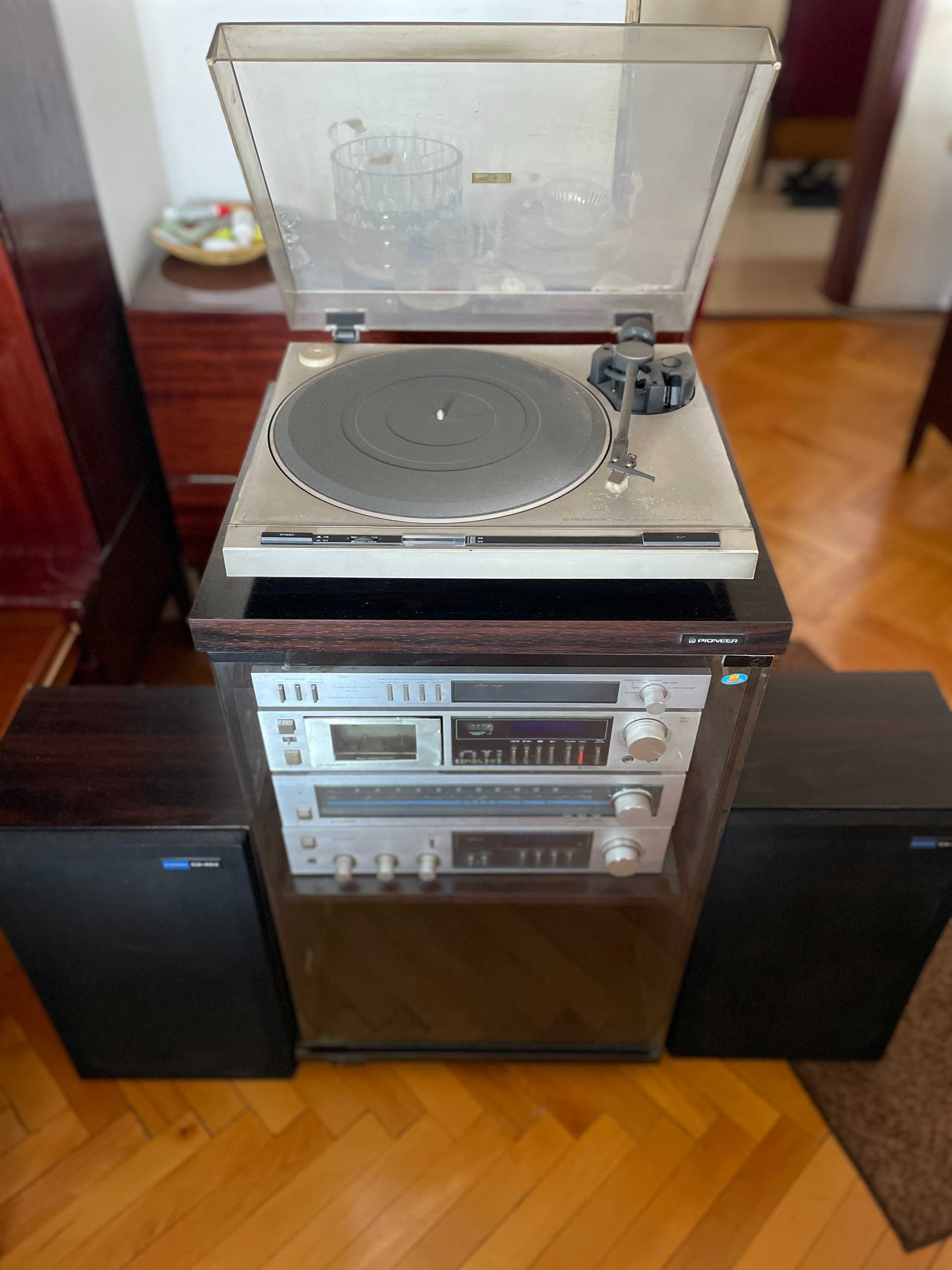 Уредба Pioneer с оригинален шкаф и колони - КЛАСИКА за разбирачи!!!