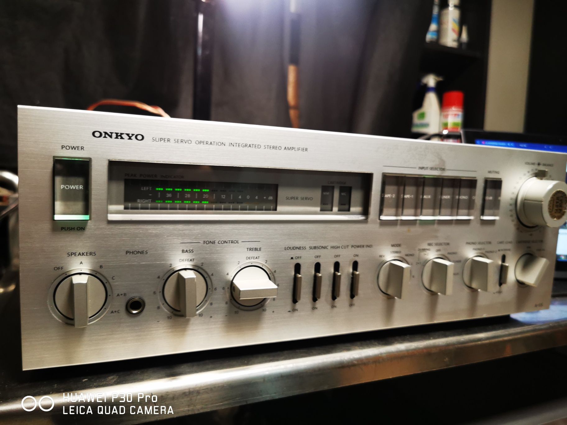 Amplificator stereo Onkyo A-65, Super Servo