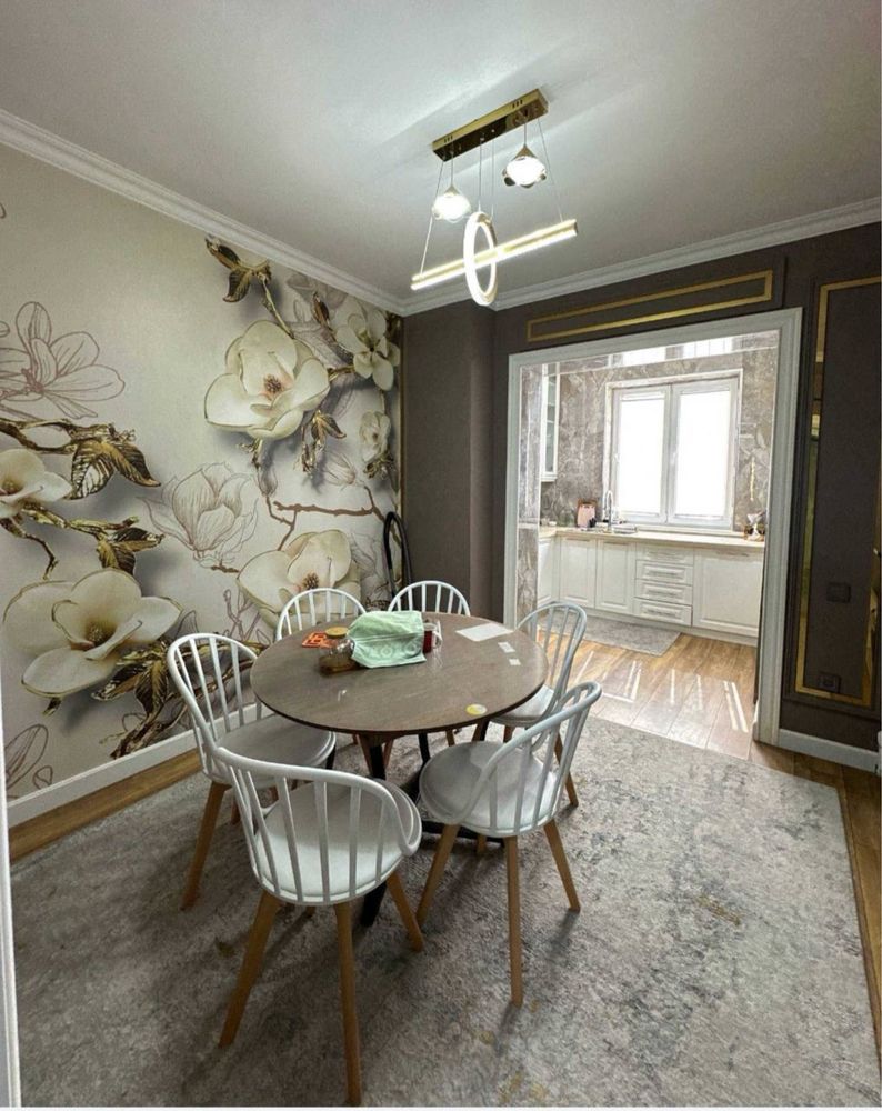 ПРОДАЕТСЯ квартира 3/3/5, 80м2, евроремонт, Массив Кушбеги, Яккасарай