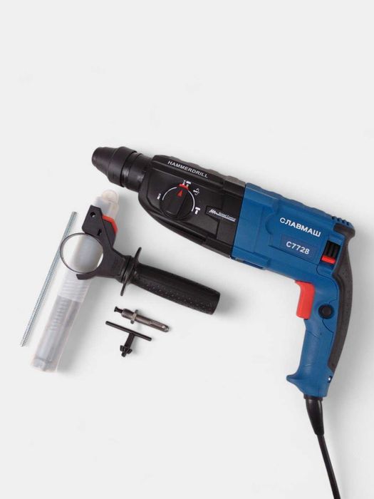 Перфоратор СЛАВМАШ 1300 Вт, 900 об/мин, 3 Дж, 5500 уд/мин C7728