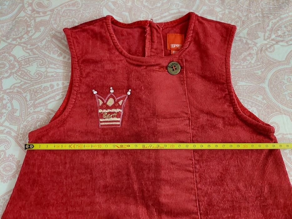 Sarafan reiat grena fata 8-9 ani