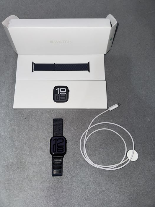 Apple Watch seria 10 46 mm Jet Black