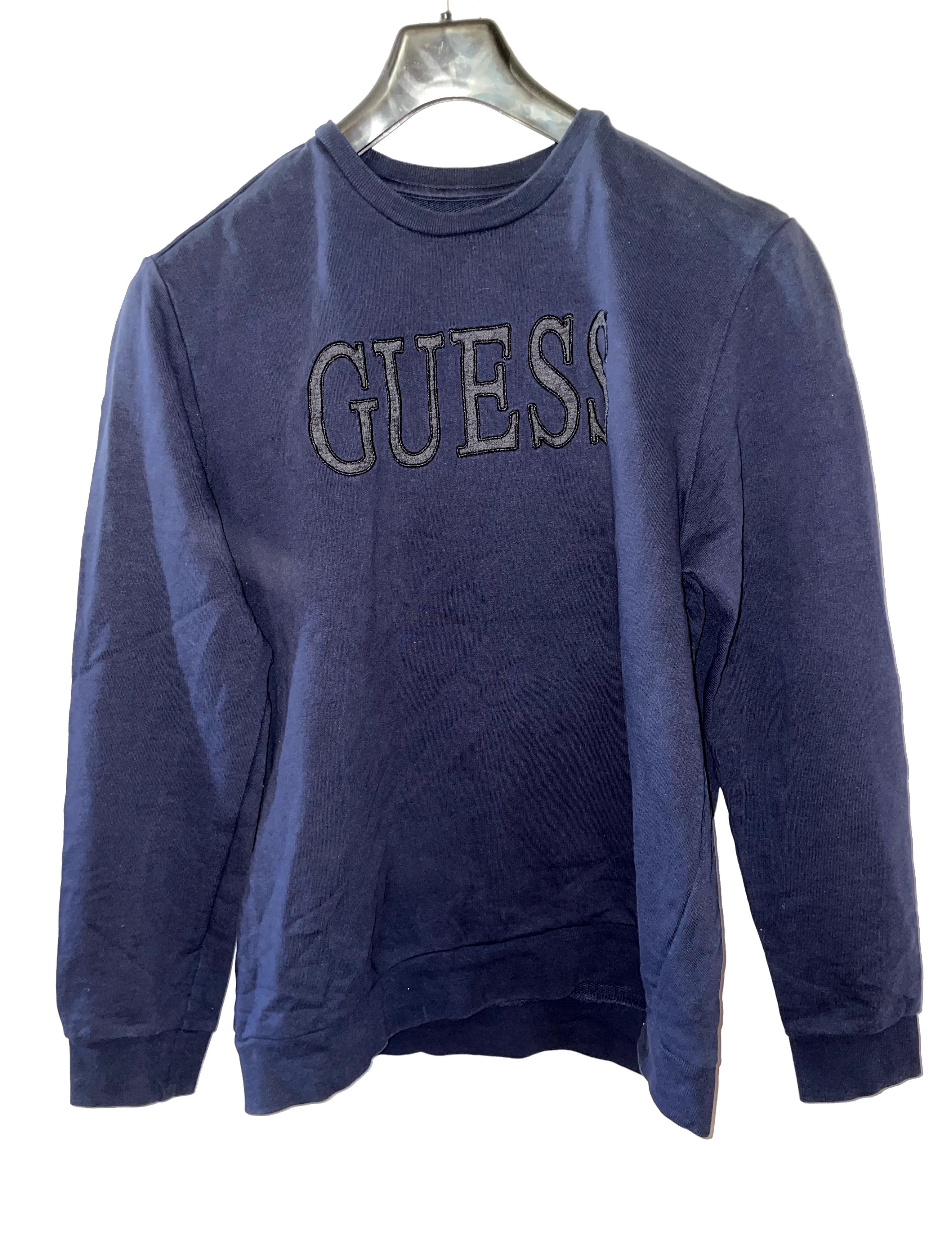 Мъжки суитшърт Guess тъмно син