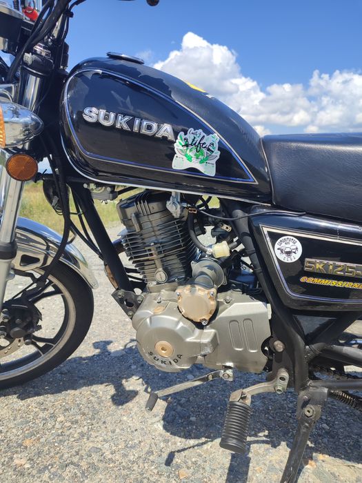 Motocicleta tip Suzuki GN 125, Sukida Clasic 125 chopper, 2006