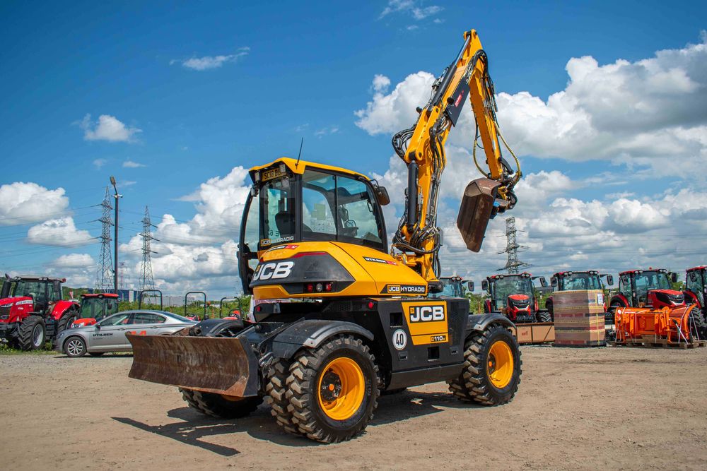 Excavator pe roti JCB Hydradig 110 W SH - STOC