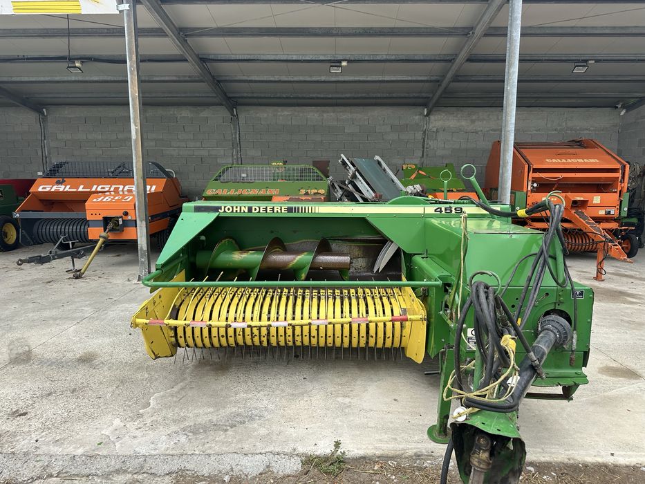 Presa balotiera jhon deere 459 pikup 2m 3 furci impecabila ca noua !