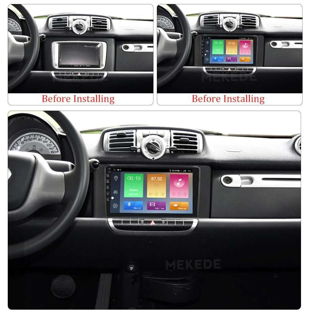 Navigatie Android Mercedes  S Class, Smart Fortwo Forfour-9 inch