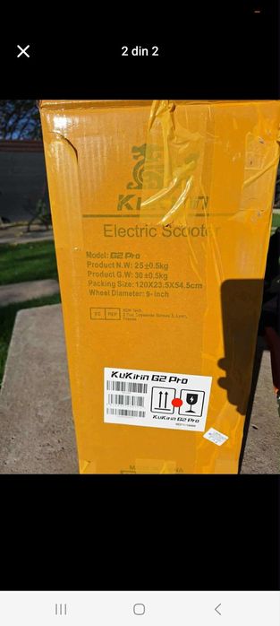 Vând kukirin g2 pro nou URGENT!2300 de lei ușor negociabil