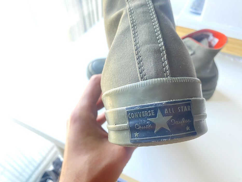 Converse x Nigel Cabourn marimea 43 noi - editie limitata Harris Tweed