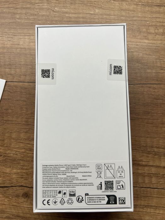 Смартфон Xiaomi Redmi Note 14 5G Black 256 / 8 GB
