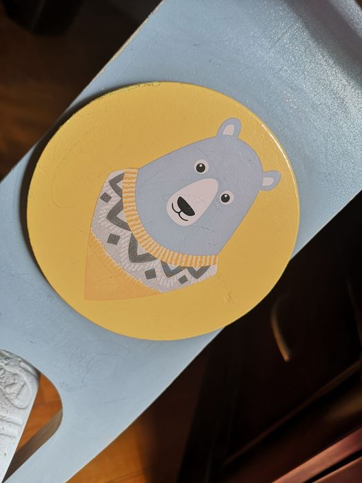 Bicicleta din lemn fara pedale Kinderkraft - Uniq honey