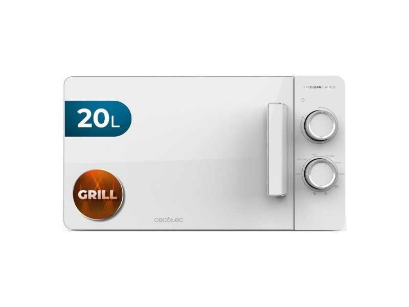 Микровълнова Фурна с Грил Cecotec Proclean 3120, Бяла