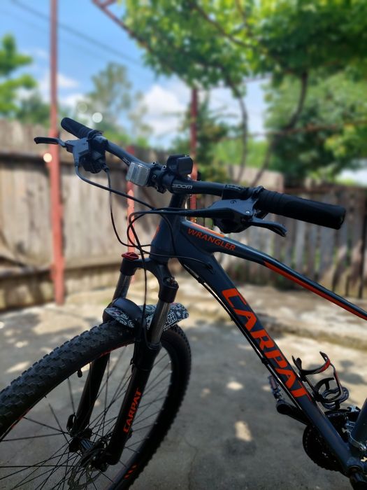Bicicleta MTB Carpat Wrangler MODIFICATA.
