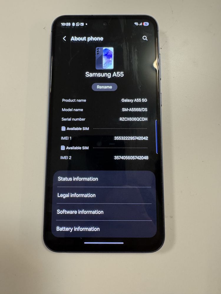 Samsung Galaxy A55