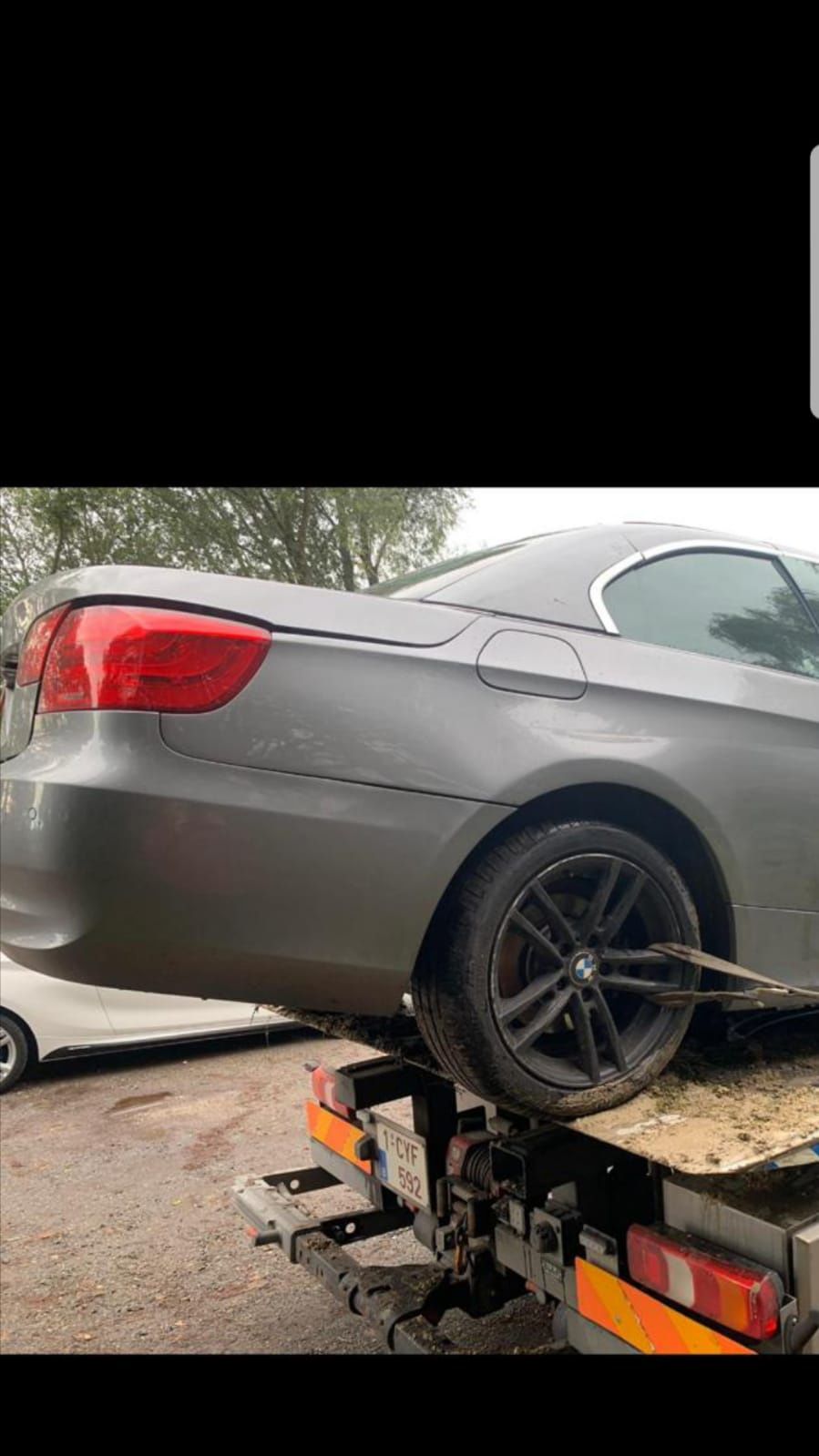 Aripa spate BMW e93 ușa decapotare