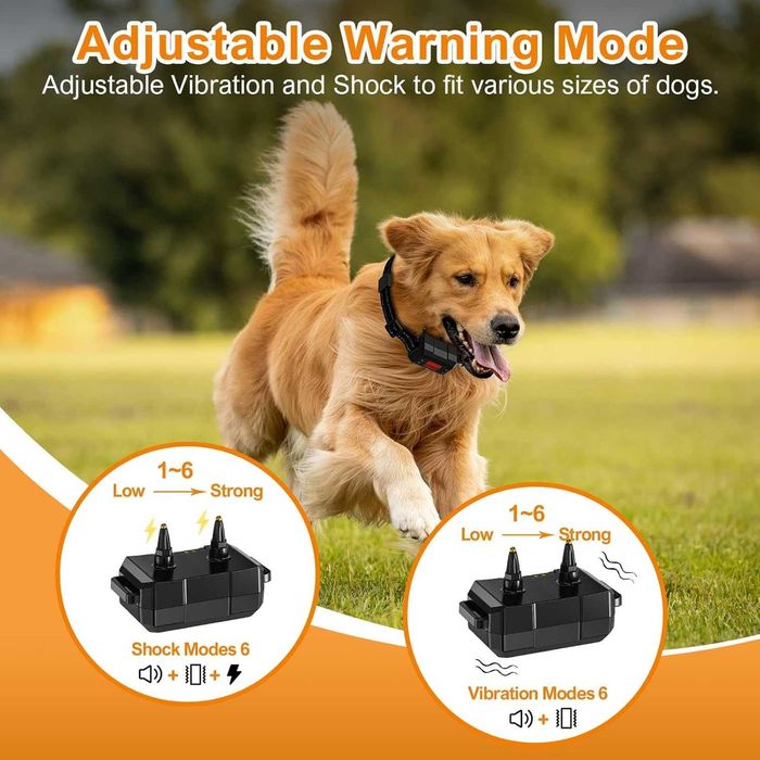 Безжична GPS електронна ограда за куче UCATQ до 900м IPX7