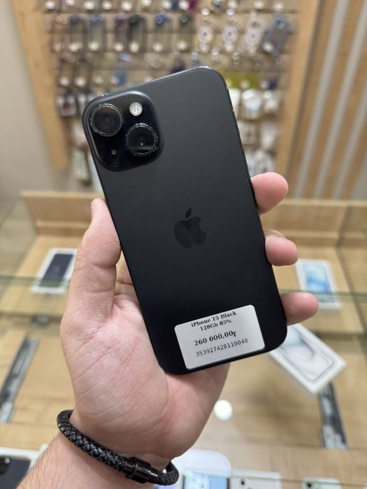 iPhone 15 Black 128GB 85%