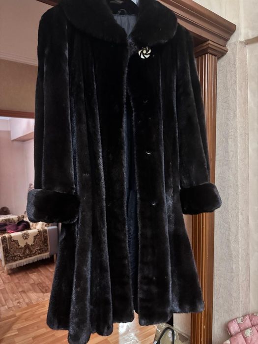 Норковая шуба Black Glama