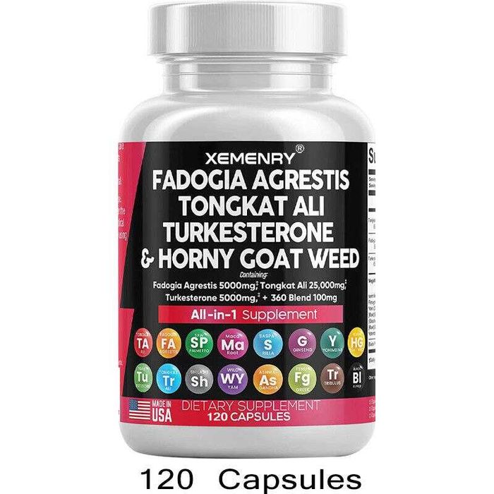Fadogia Agrestis - Tongkat Ali - Turkesterone – Testosterone Booster