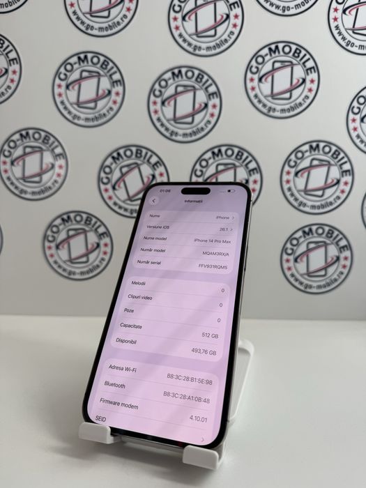 iPhone 14 Pro Max - 512GB - Purple - 86% - Garantie