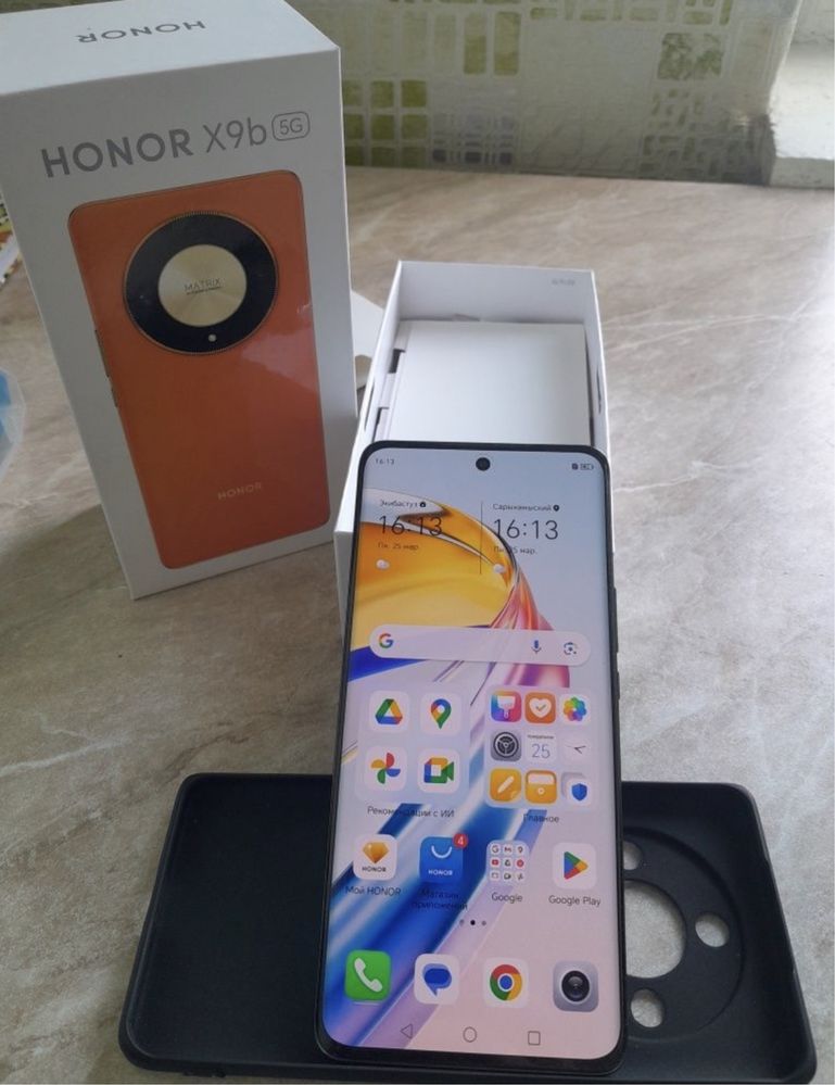 Обмен Honor X9b оранжевый