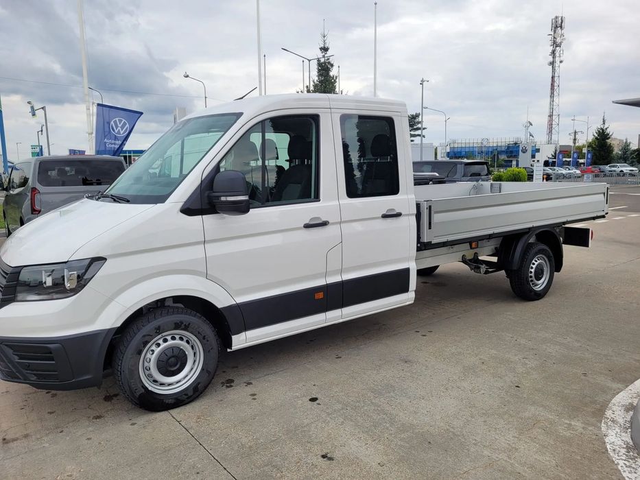 Volkswagen Crafter Dubla Cabina cu bena - 7 locuri Crafter Dubla cabina cu bena - 7 locuri + marfa