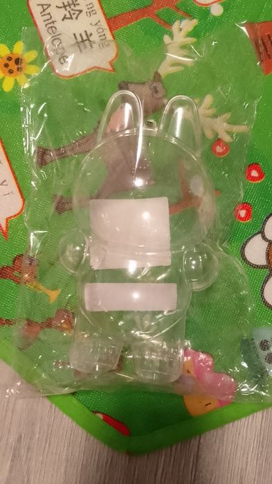 Husa din plastic pentru păpuși Labubu