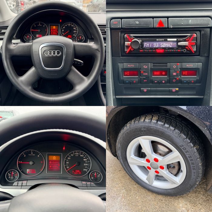 Audi A4, 2006, 2.0 TDI, unic proprietar,  RATE CU BULETINUL, AVANS 0