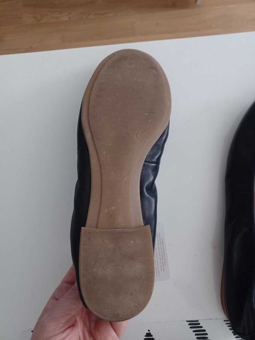 балеринки естествена кожа