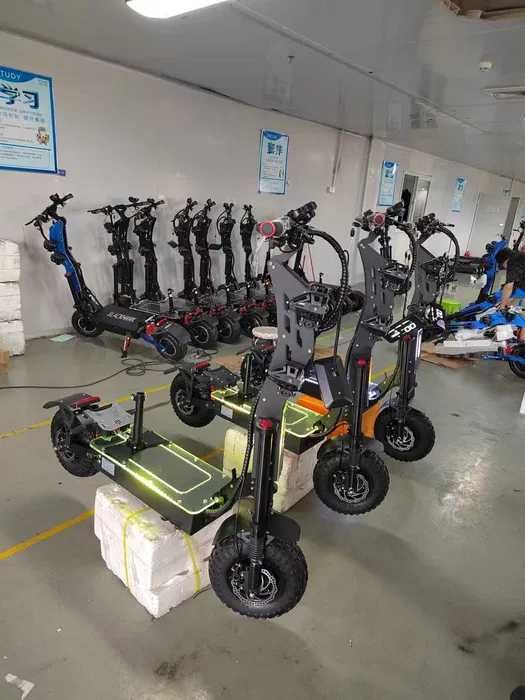 Офроуд електрическа тротинетка Quickwheel Viper 10000W,72V/40Аh