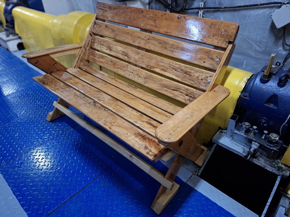 Set bancă plus două fotolii și măsuță de grădină