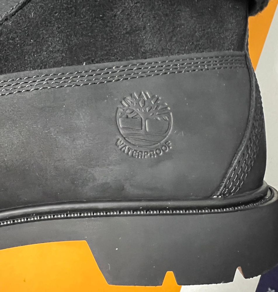 Ghete Timberland Linden Woods Black Nubuck