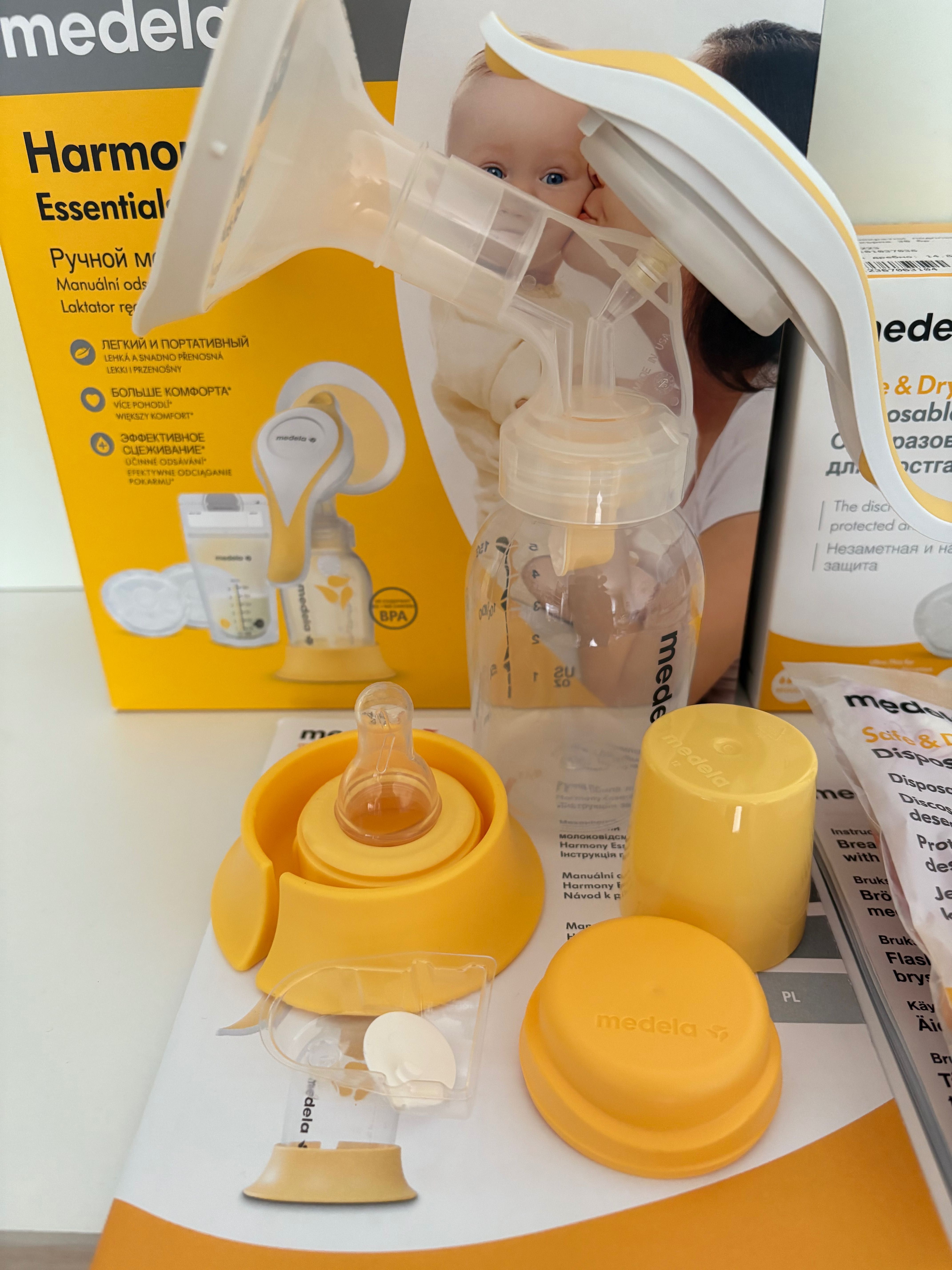 Ръчна помпа  използвана само в болницата Medela Harmony