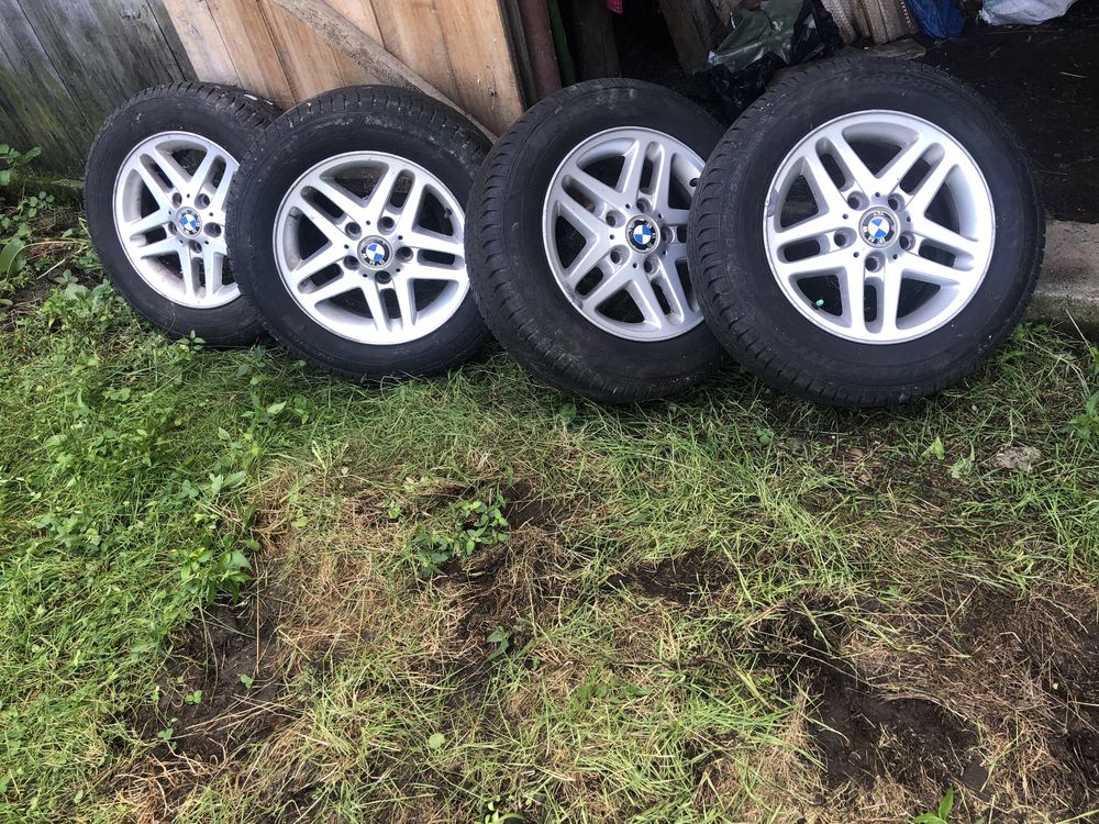 Jante 15”,cu anvelope vara Bmw e46