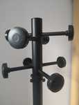 Cuier din metal si plastic