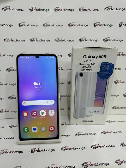 Samsung A05 Silver 64/4GB