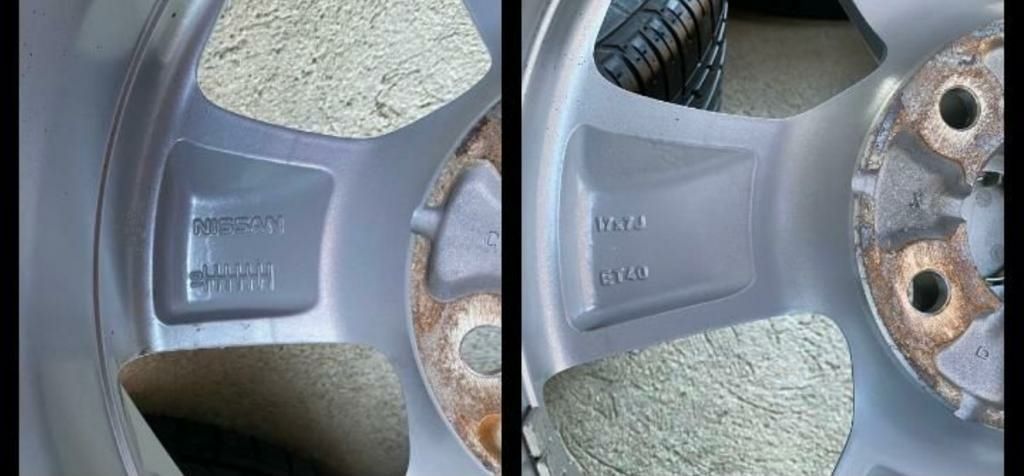 Jante 17 originale nissan , 5x114.3 , 7j et 40 , + senzori (fără anv.)