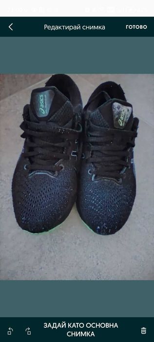 Маратонки Асикс gore tex