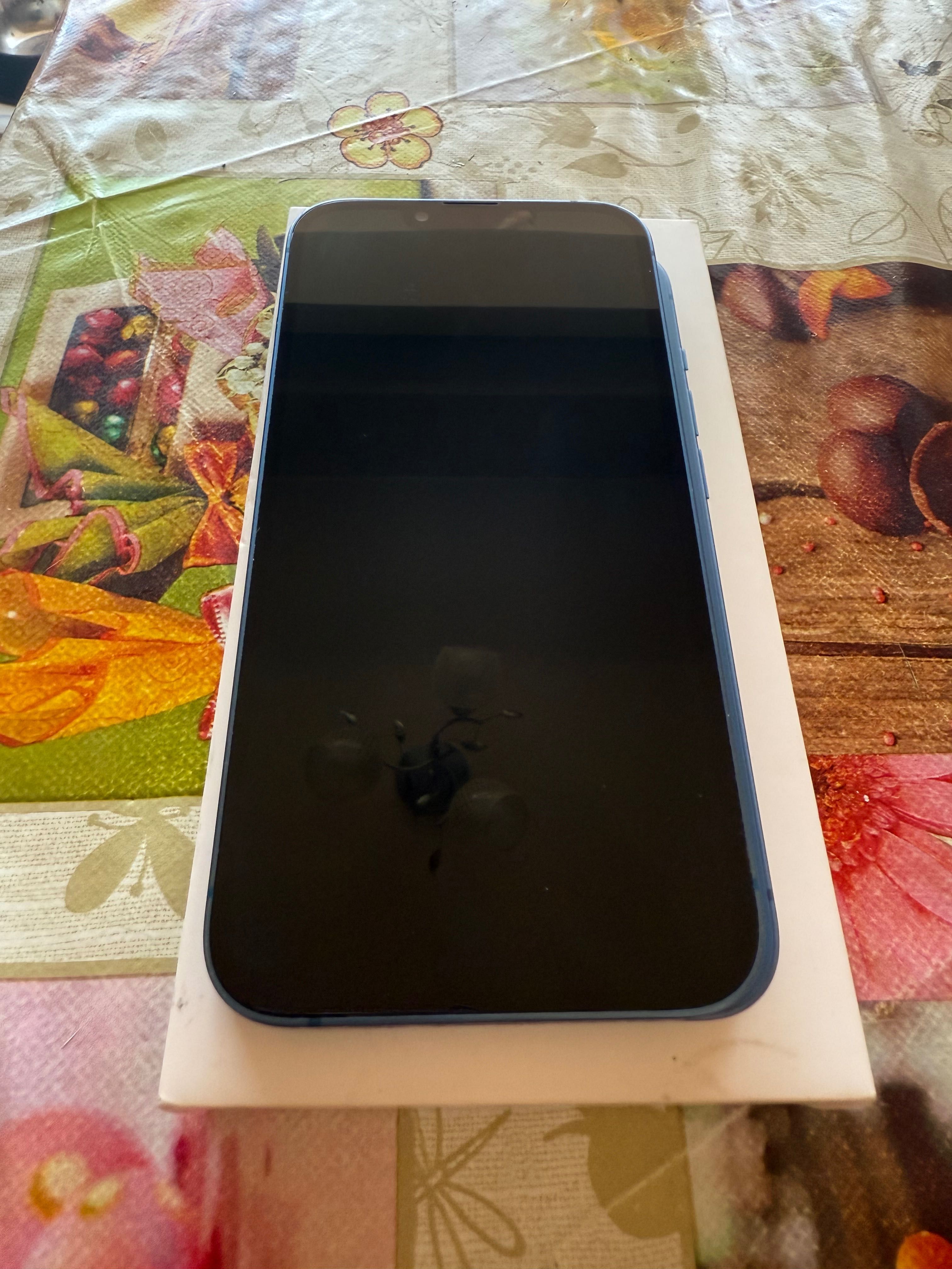 iPhone 13 blue 128GB ОТКЛЮЧЕН