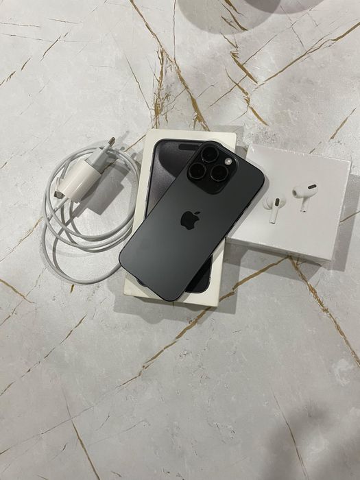iPhone 15 PRO Black Titanium Айфон 15 про черный титан