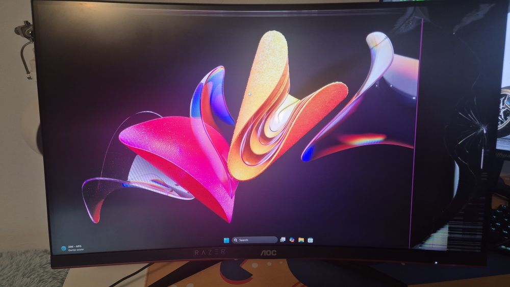 Monitor curbat AOC 27" 244hz