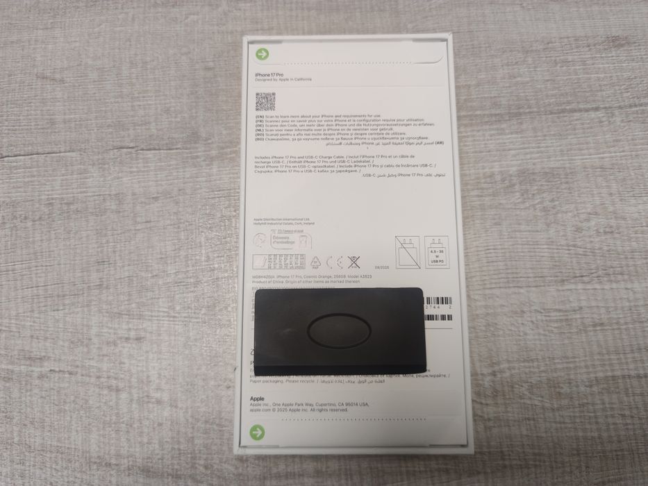 Налични! Apple iPhone 17 Pro 256GB Cosmic Orange Blue Silver Гаранция!