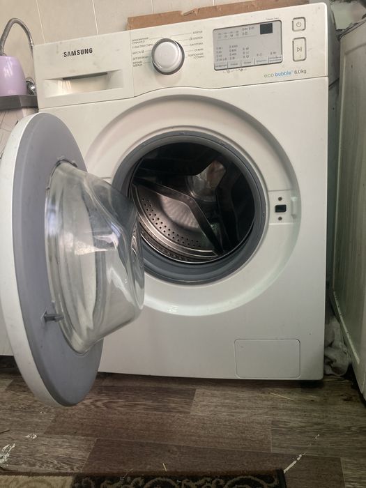 samsung kir mashina eco bubble 6.0 kg avtomat