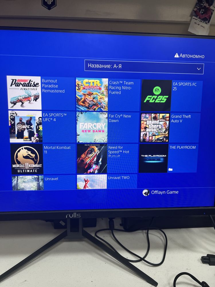 Ps4 slim 2 ta jo’stiki bilan