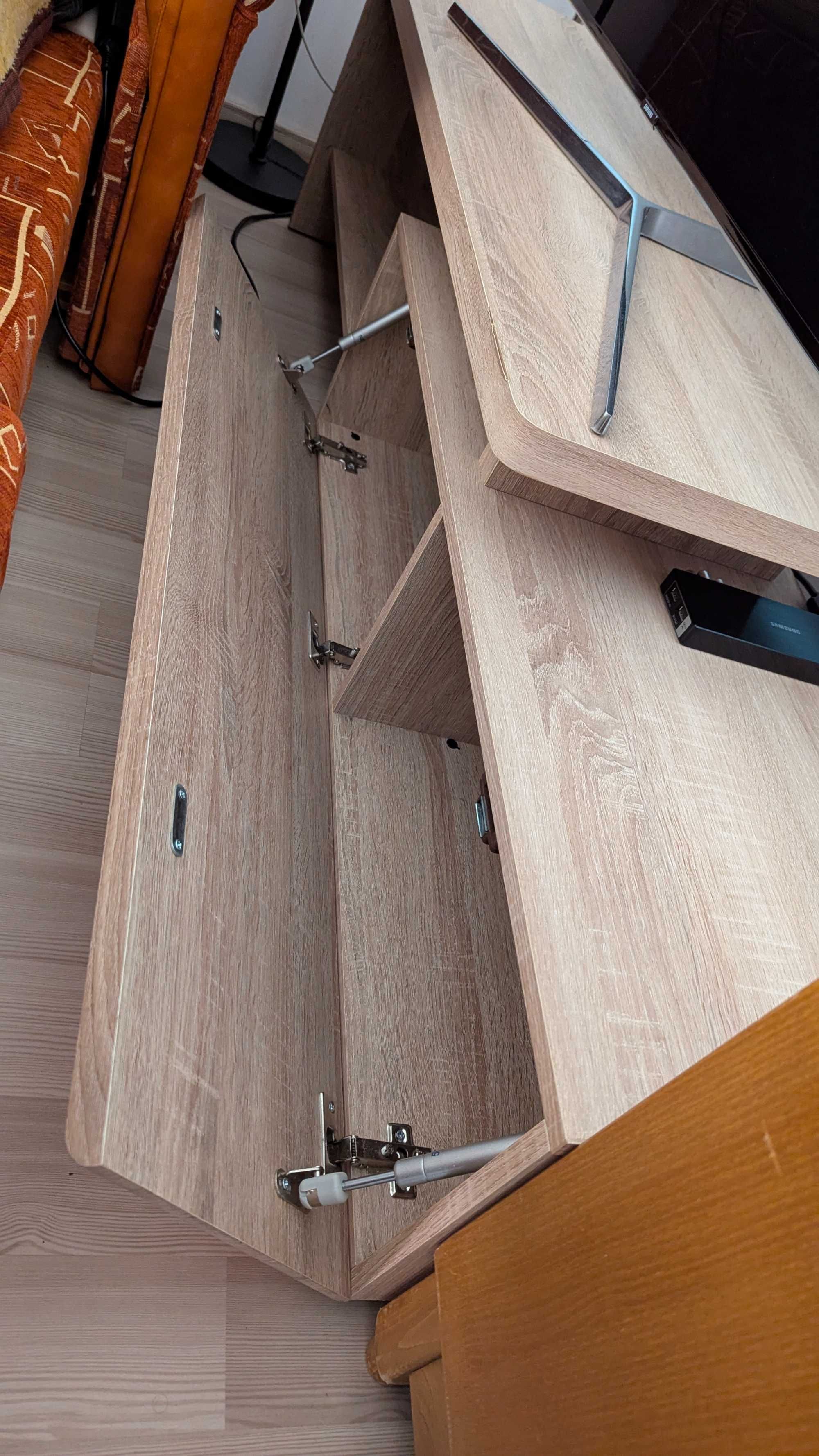 Comoda pentru TV diagonala 140cm, stejar culoare Sonoma