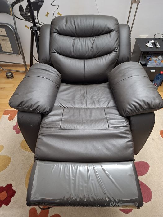 Vand fotoliu piele recliner